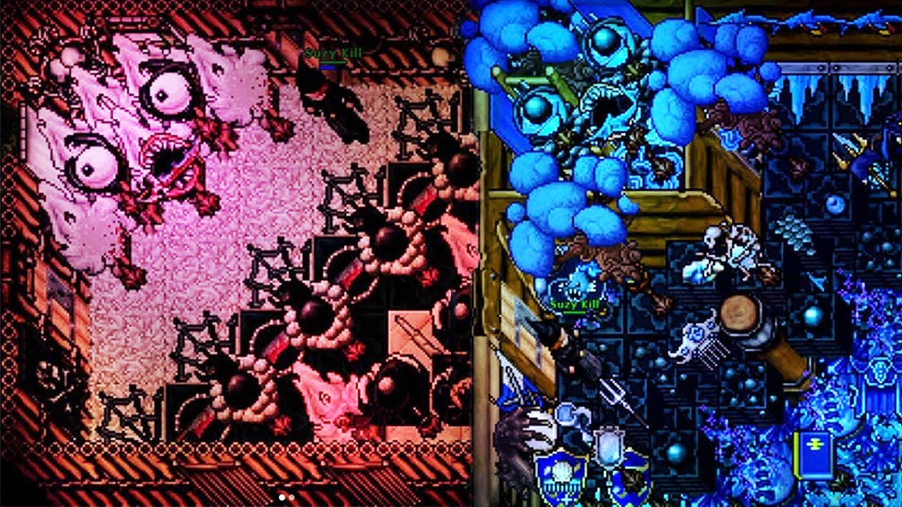 As decora&ccedil;&otilde;es mais INSANAS das Houses no Tibia