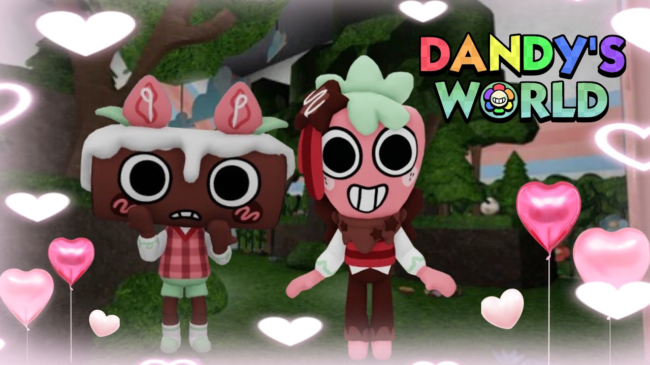 Valentine's Day Dandy's World  Live! Public Joins on. ❤️