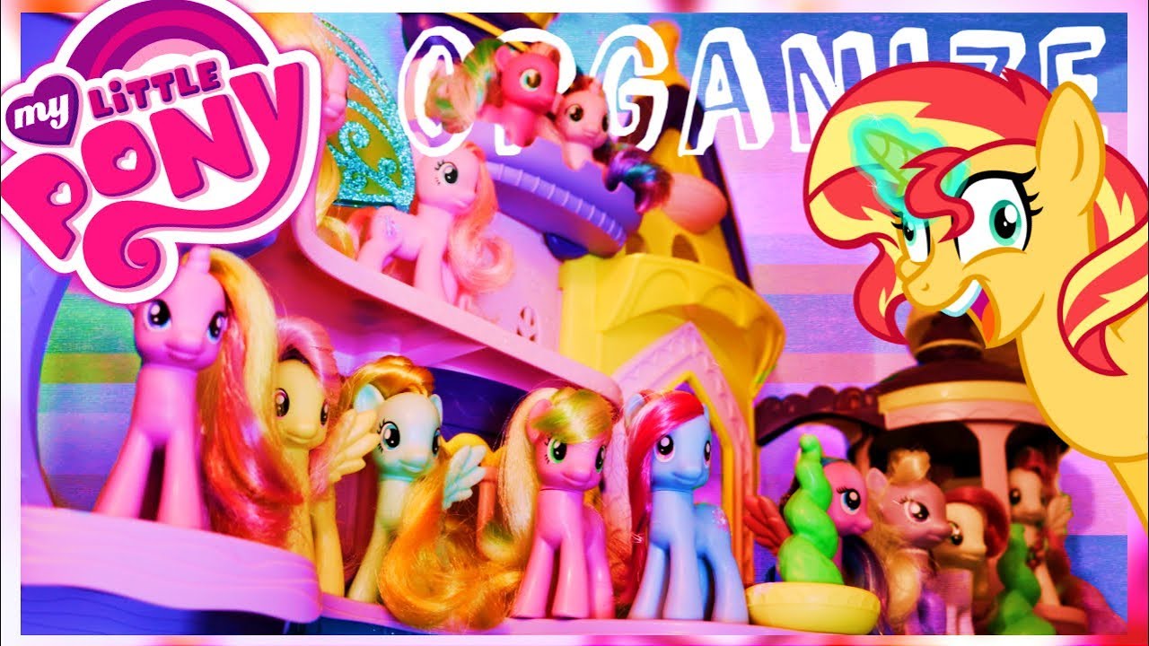 How I Organize My MLP Collection!! My Little Pony Tour!