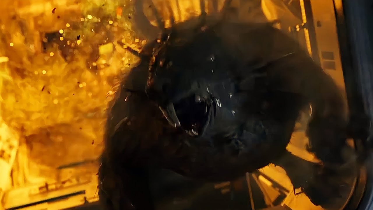 Space Rat scene - Opening scene - Rampage (2018) Hd movie clip