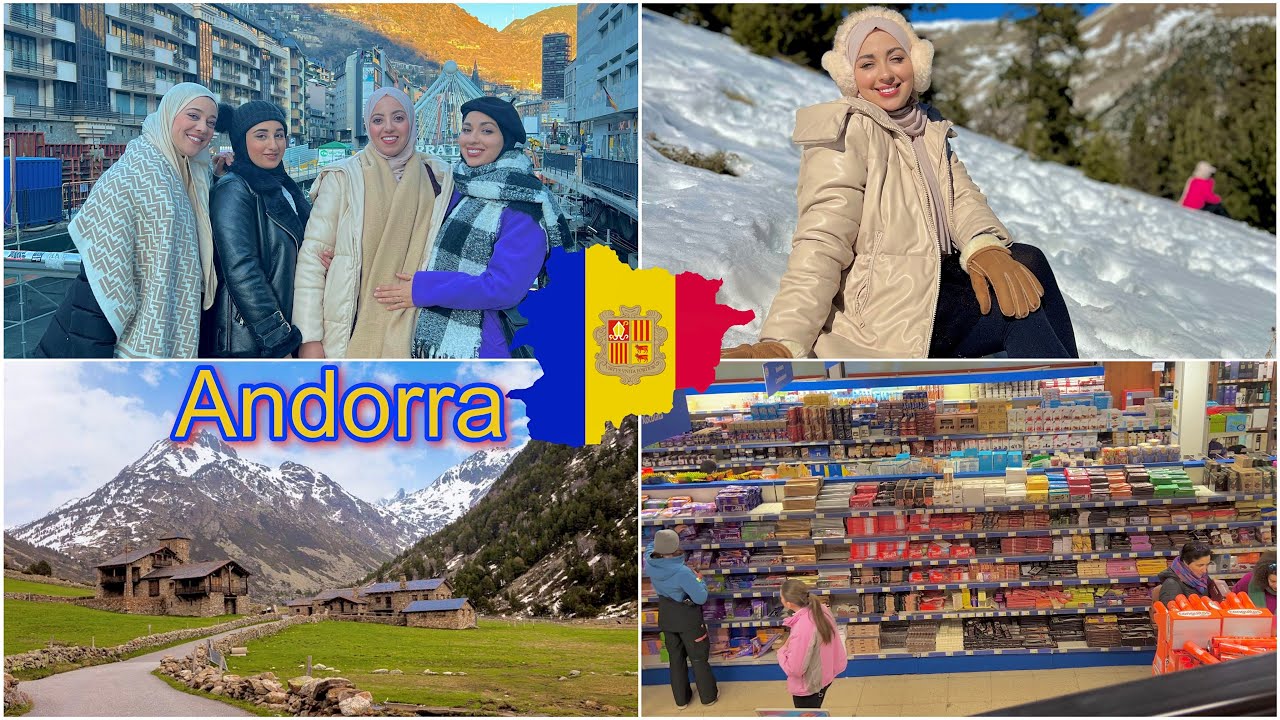 ‏يا سلام على نهار مع البنات في Andorra 🇦🇩 | هاذ المحال يببع الرخاء 💶