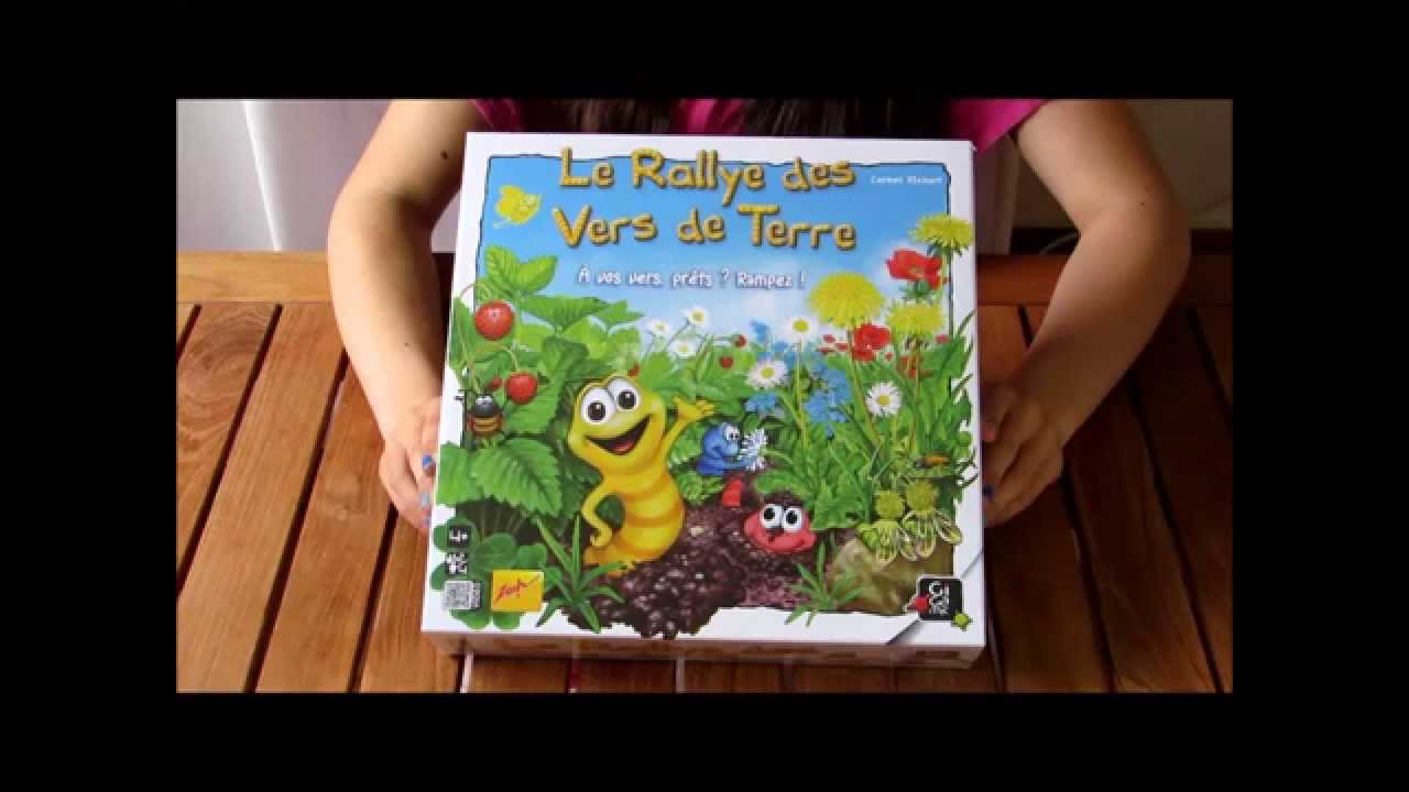 Le rallye des vers de terre par Ludomus - Gigamic - Jeu de parcours
