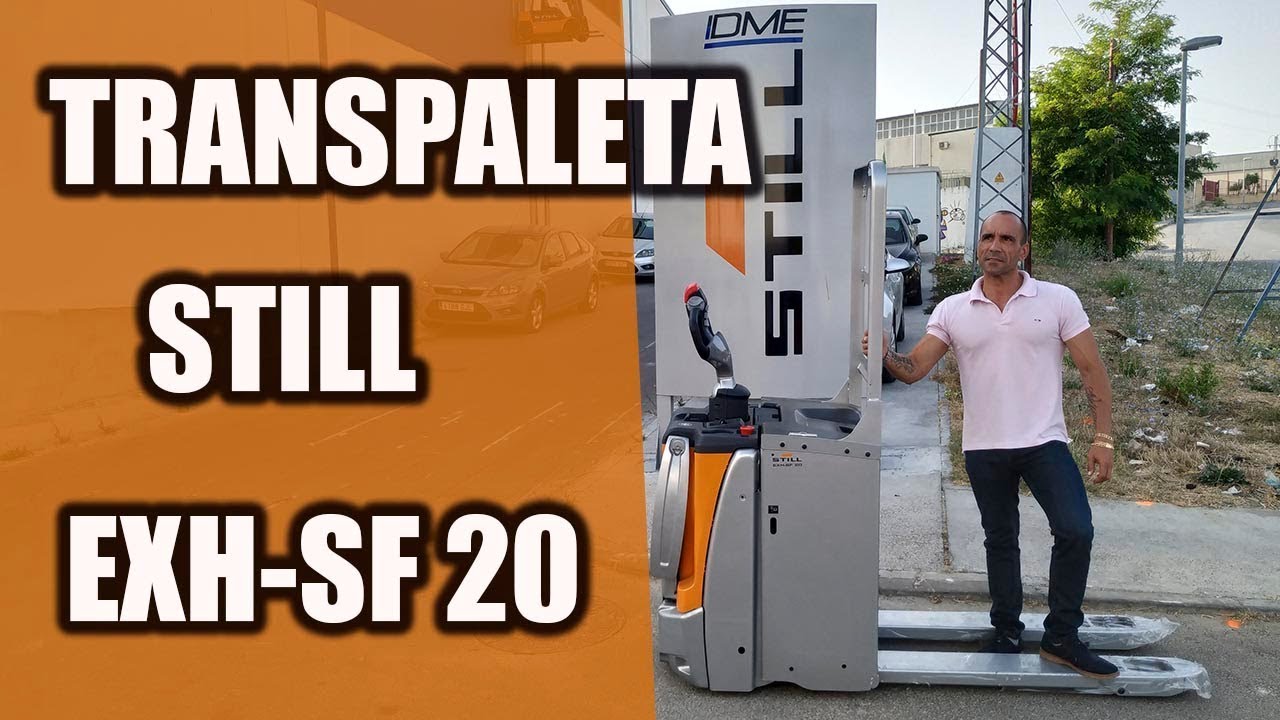 TRANSPALETA ELECTRICA STILL EXH-SF 20 4K