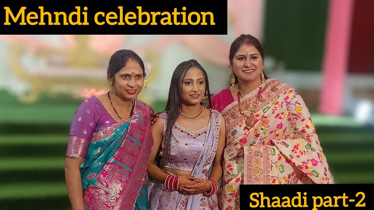Mehndi mein kiya sabne jamke dance🥰✨Shaadi Part-2 #vlog #shaadivibes #pahadishaadi #enjoy #vlog 
