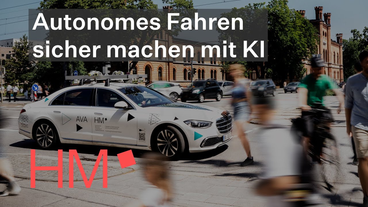 Wie autonomes Fahren mit KI in Städten sicher wird | HM Forschung wirkt!