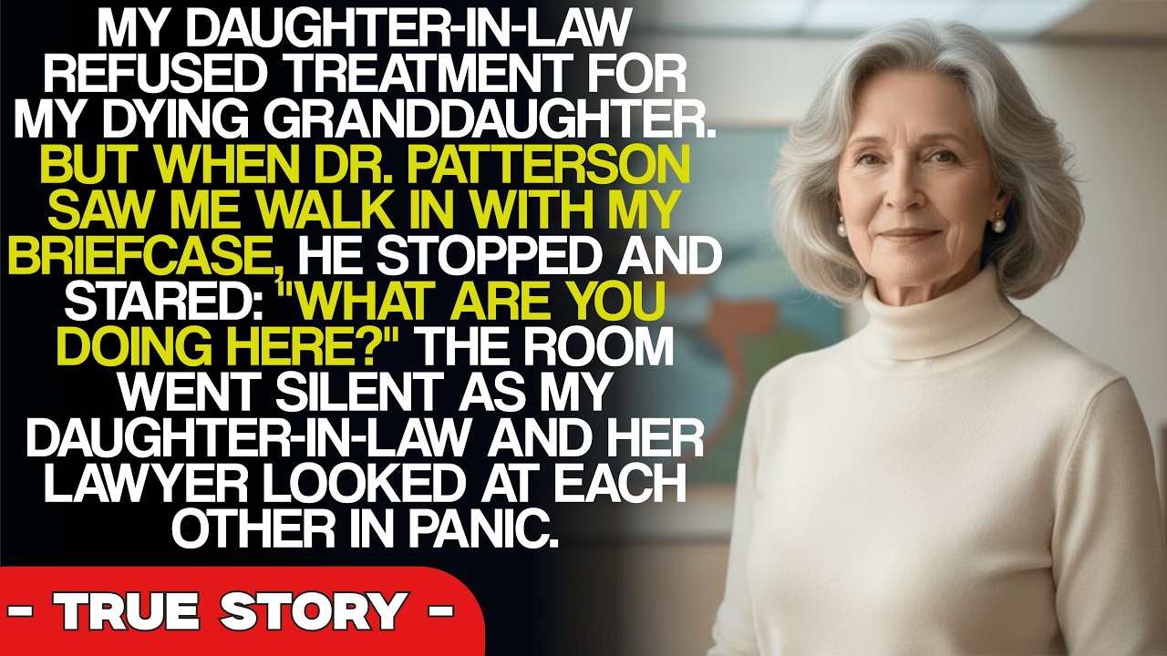 When I Walked Into The Hospital Conference Room, Dr. Patterson's Coffee Cup Froze Mid-Air:...