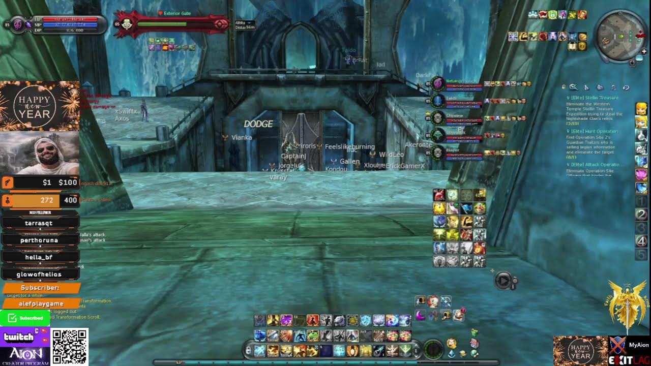 Aion Live NA 8.4 - Happy New Year PlayGo Farm