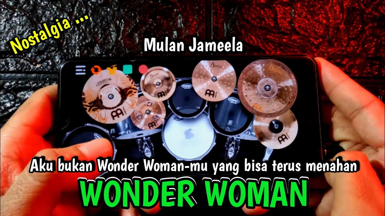 WONDER WOMAN - MULAN JAMEELA | REAL DRUM COVER | (Nostalgia)