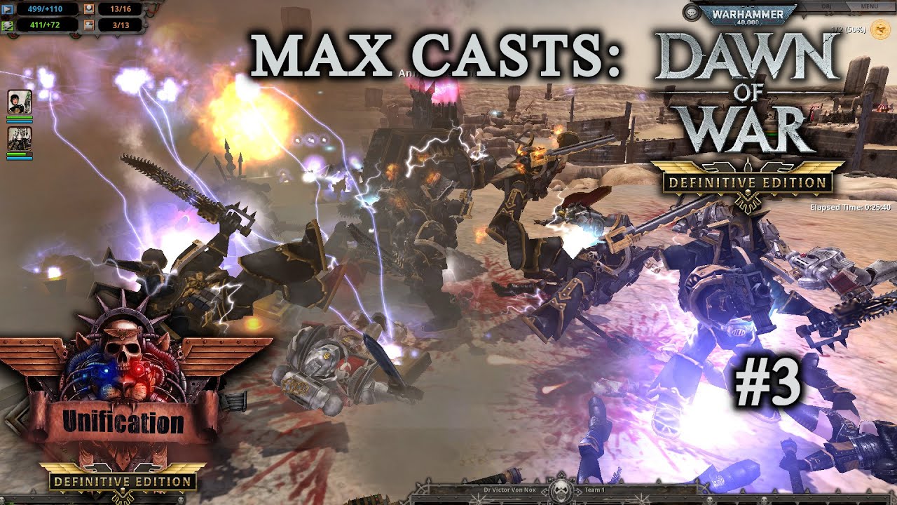 Max Casts: Dawn of War - Unification [v7.3.8 DE] # Chaos Marines VS Grey Knights [PvP][1vs1]