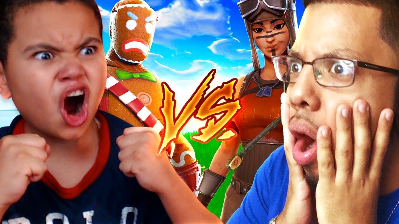 1v1 10 YEAR OLD BROTHER VS PRO PLAYER (CHRIS) MOST INTENSE FIGHT EVER!! FORTNITE BATTLE ROYALE! OMG