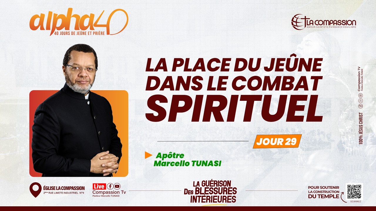ALPHA 40 JOUR 29 • PAST MARCELLO TUNASI | 09.02.2026
