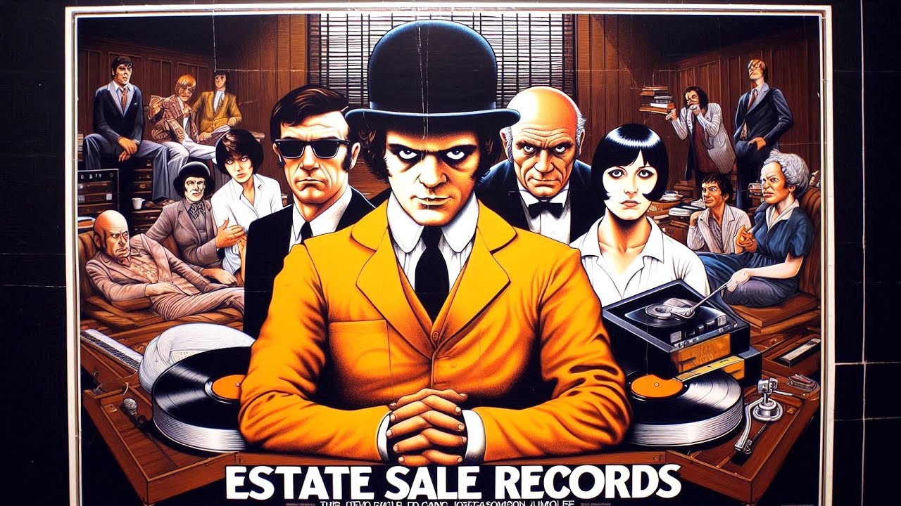 Finding 45, 33, and 78 RPM Records At Estate Sales - Vinyl Finds