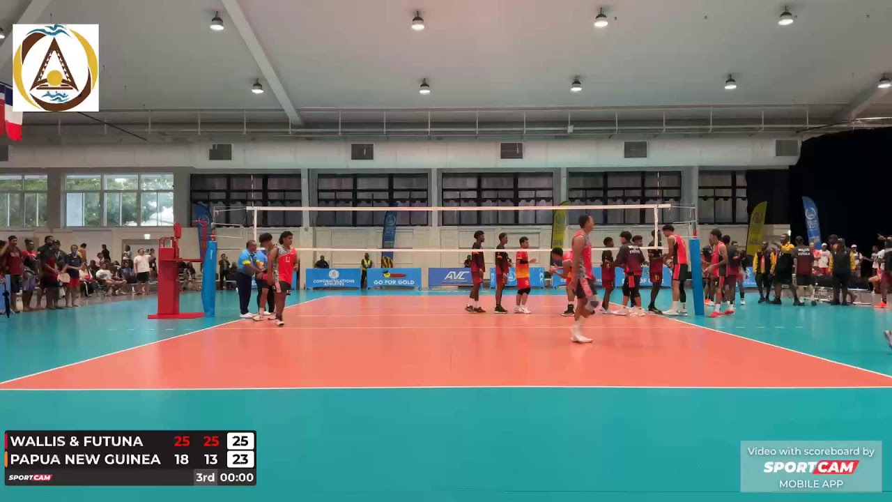 PMG 2025 | Volleyball | Wallis & Futuna Vs PNG July 8 2025