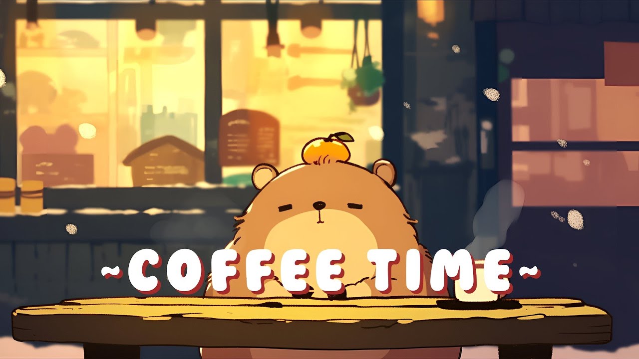 Capybara Lofi Radio - Chill Jazz Beats to Relax/Study ~ Calm Energy ~ 🦫 📝