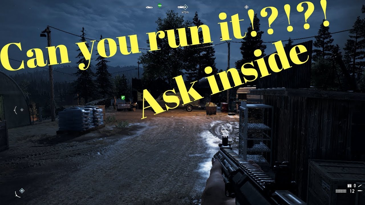Far Cry 5: Run on Low Graphics Settings
