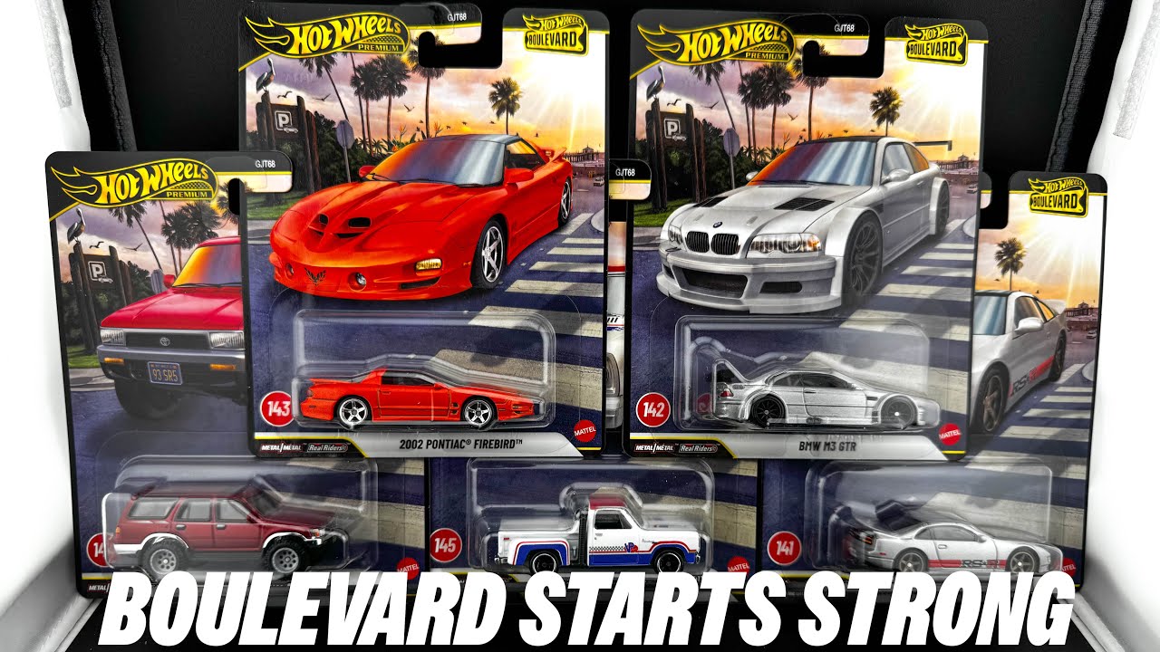 ПЕРВЫЙ ВЗГЛЯД: Hot Wheels Boulevard 2026 Микс 1