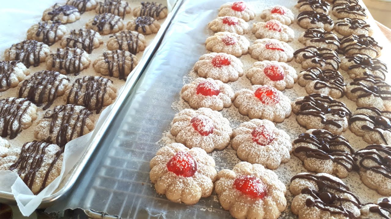Butter & Almond Spritz Cookies ~Perfect for Christmas!