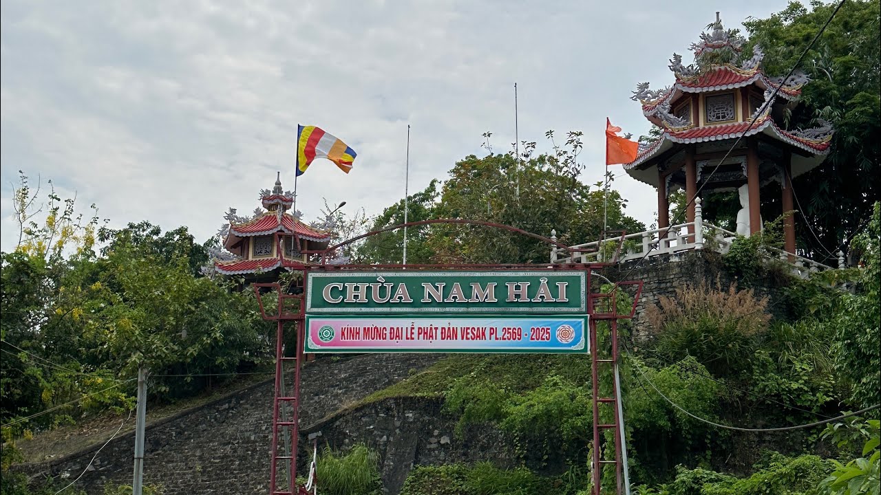 Chua Nam Hai Temple Tour in Vietnam #travel #vietnam #temple #buddha #adventure #nature #lostplaces