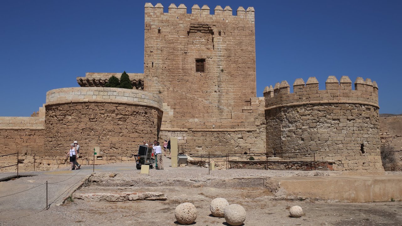 Alcazaba de Almería en Andalucía