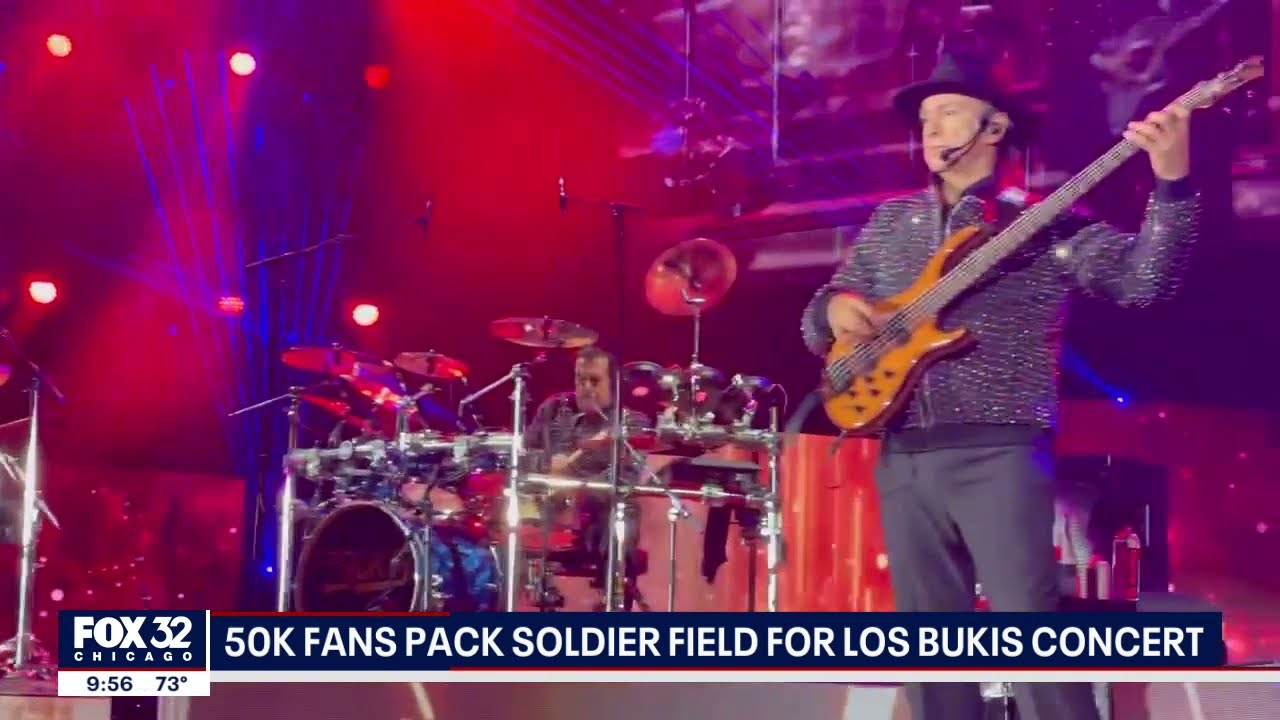 Los Bukis performs at first sold-out show at Soldier Field since the beginning of the pandemic