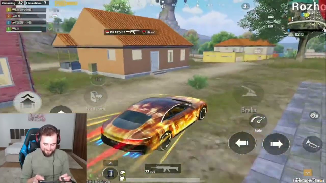 رايدن يجرب السيرفر المصري في رحلة الكونكر والنهاية #pubgmobile