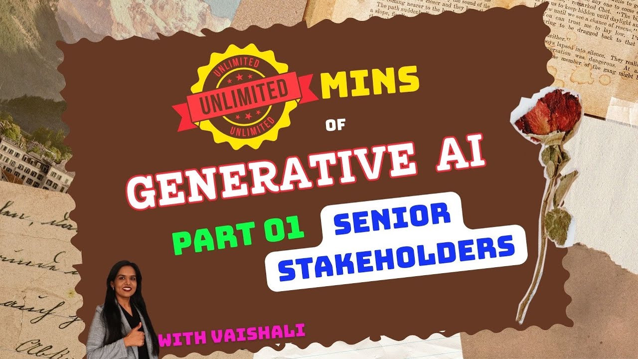Unlimited Generative AI: Part One #youtube #business #ai #learning #fun #stakeholders #free