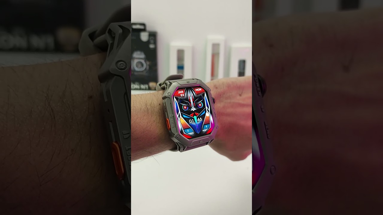 ПРОЧНЫЕ СМАРТ ЧАСЫ XAIOMI ⌚HAYLOU IRON N1