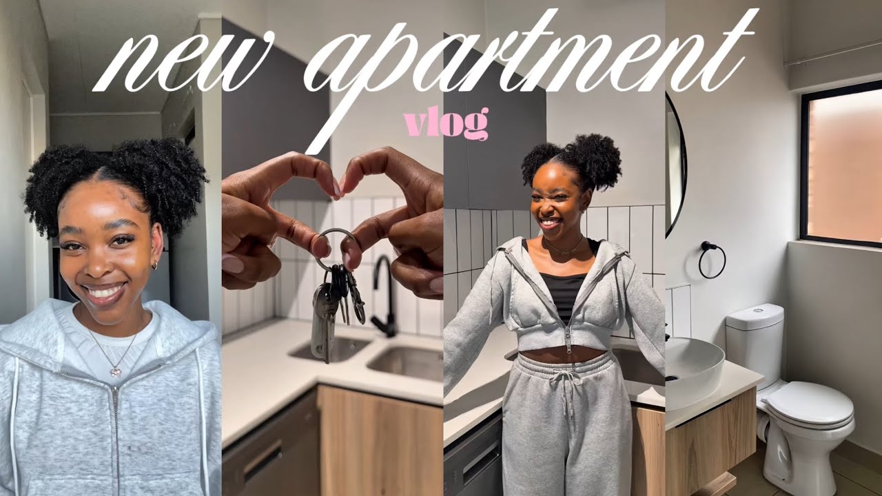 MOVING DIARIES 📦🎀: My first apartment at 21 ! Life update + Deep cleaning + events| Zecktello Fakude
