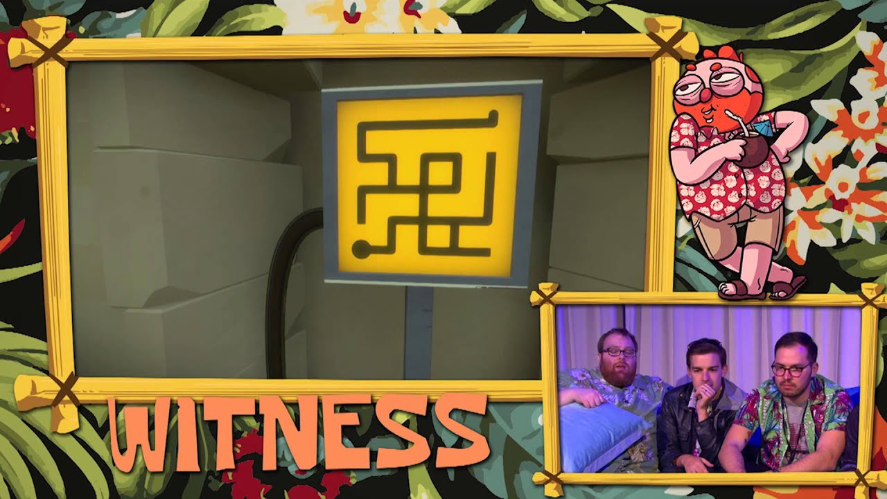 Jesse Cox & The Super Beard Bros - Lisa Foiles, MatPat - The Witness - OrbytPlay Live-Stream