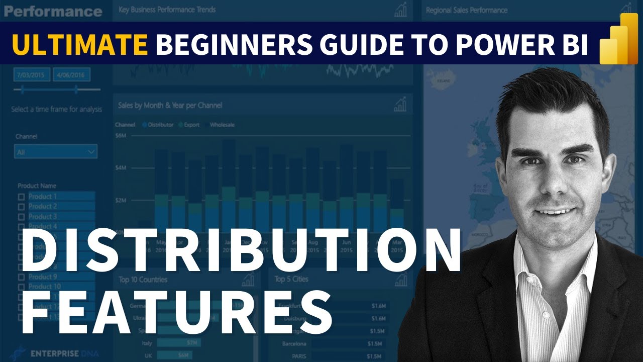 Distribution Features - (1.22) Ultimate Beginners Guide to Power BI
