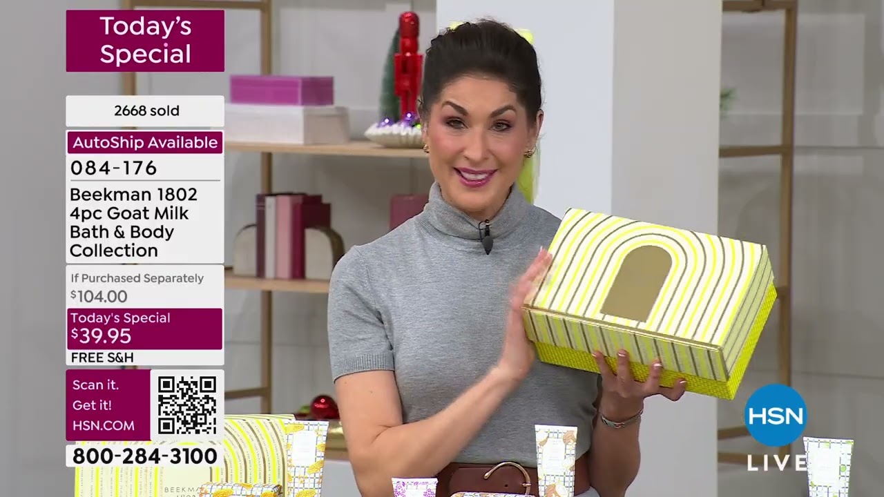 Beekman 1802 Goat Milk Spiced Orange 4pc Bath   Body Col...