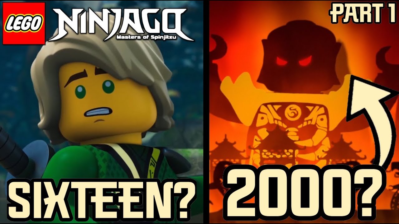 Сколько лет персонажам Ninjago? - Часть 1