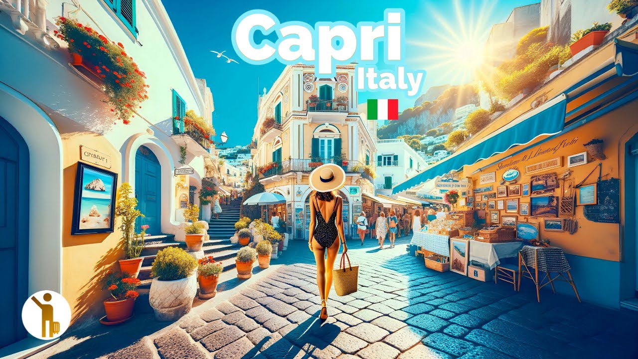 Capri, Italy 🇮🇹 - The Isle of Dreams - 4K 60fps HDR Walking Tour