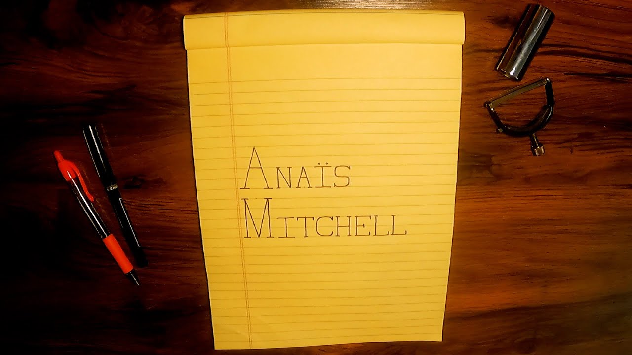 Writing a song using Anaïs Mitchell's songwriting techniques