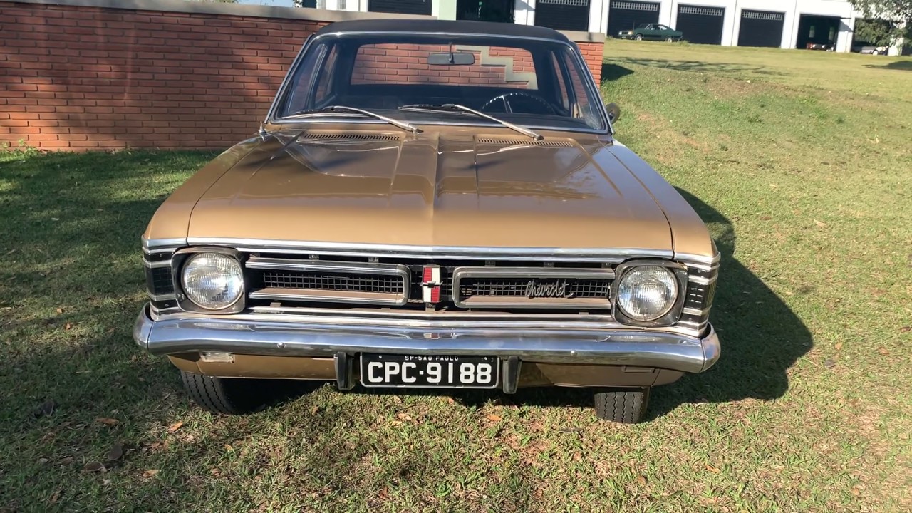 Opala Gran Luxo - O Chevrolet mais luxuoso de 1971