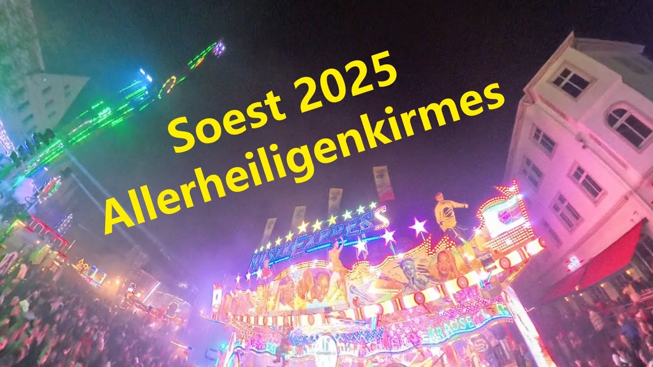 Allerheiligenkirmes Soest 2025 / Impressionen - Rückblick zur größten Altstadtkirmes Europas