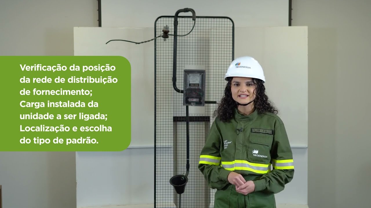 Orientações para instalação do padrão de entrada de fornecimento de energia em baixa tensão