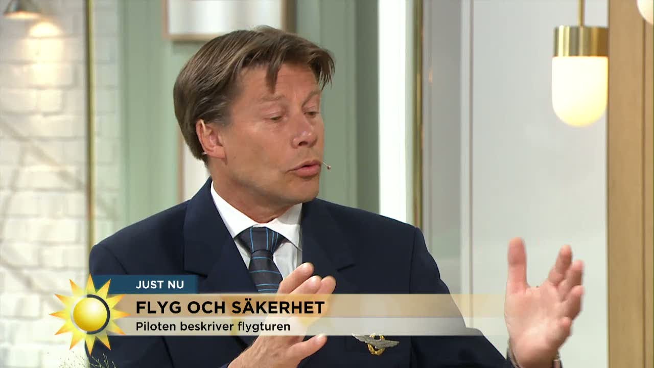 Bota din flygresa - hör piloten beskriva en flygtur - Nyhetsmorgon (TV4)
