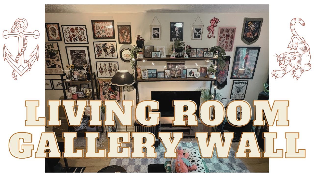 My Tattoo Studio inspired Gallery Wall