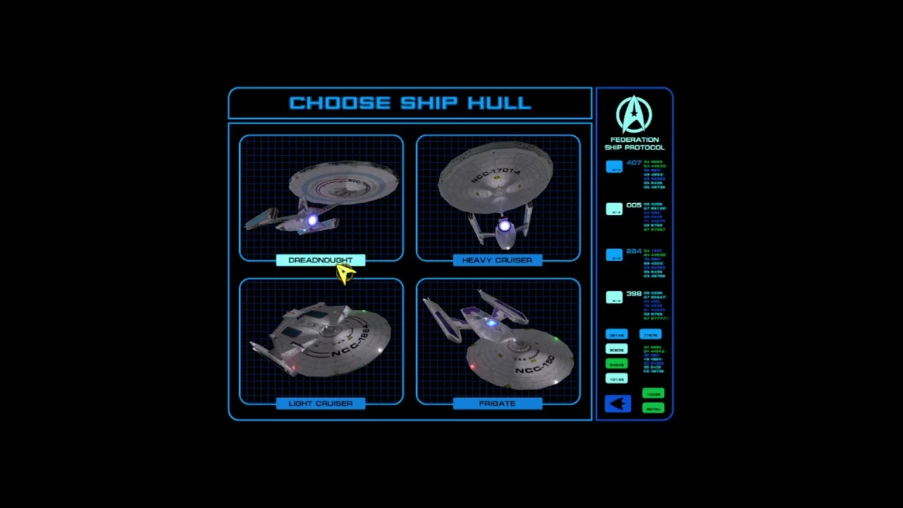 Star Trek Starfleet Command - Federation Dreadnought Overview