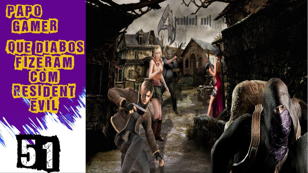 Papo Gamer Que diabos fizeram com Resident Evil ?