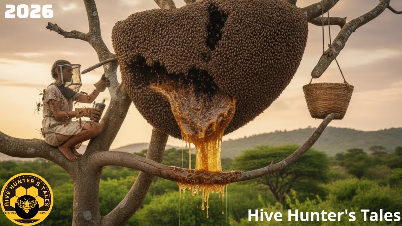 Barehanded Tree Climb &mdash; Facing Aggressive Ants and Wild Bee Nests 2026