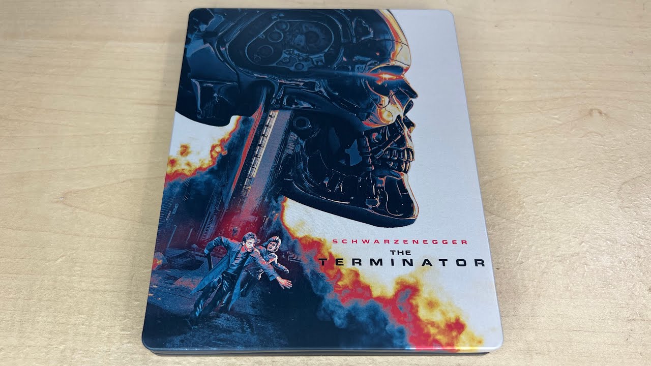 The Terminator - 4K Ultra HD Blu-ray SteelBook Unboxing
