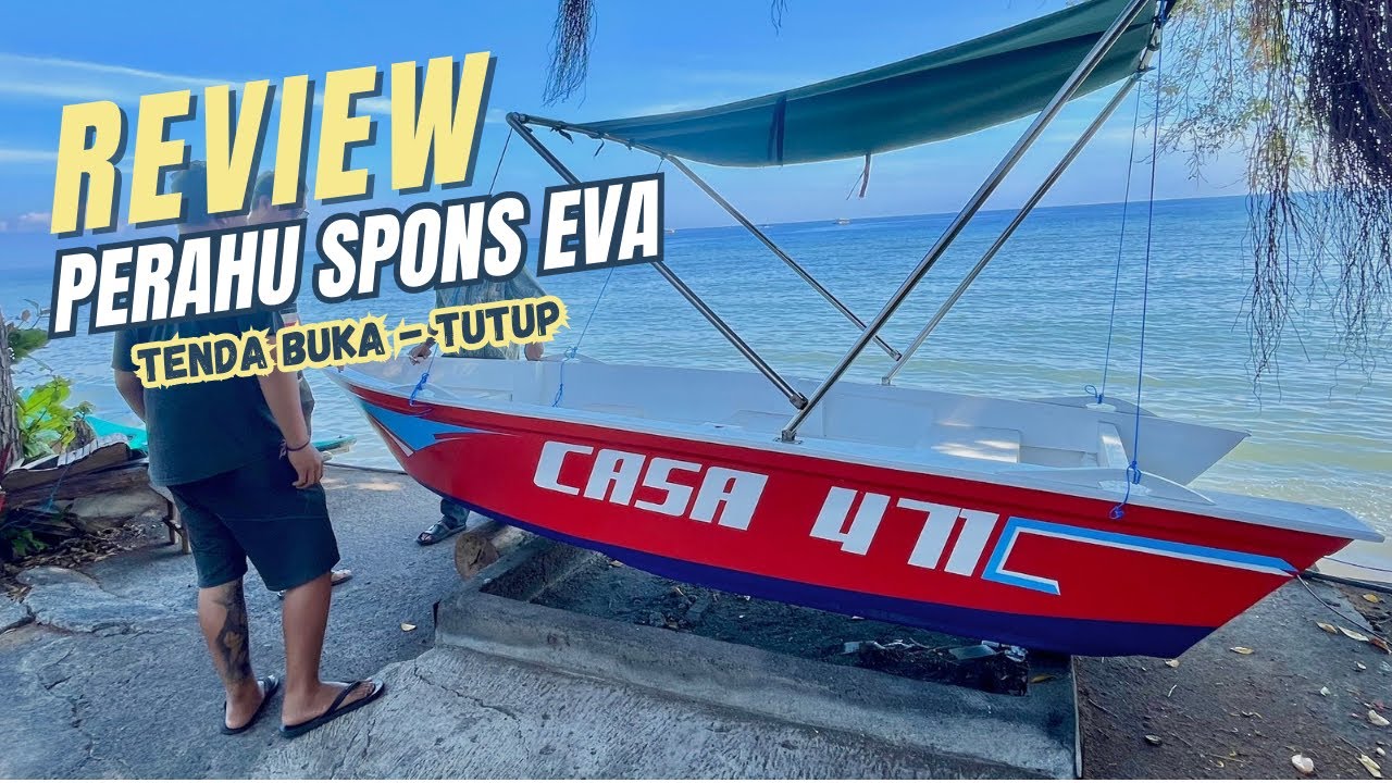 Review Perahu Spons Eva Siap Kirim  ke Seluruh Nusantara
