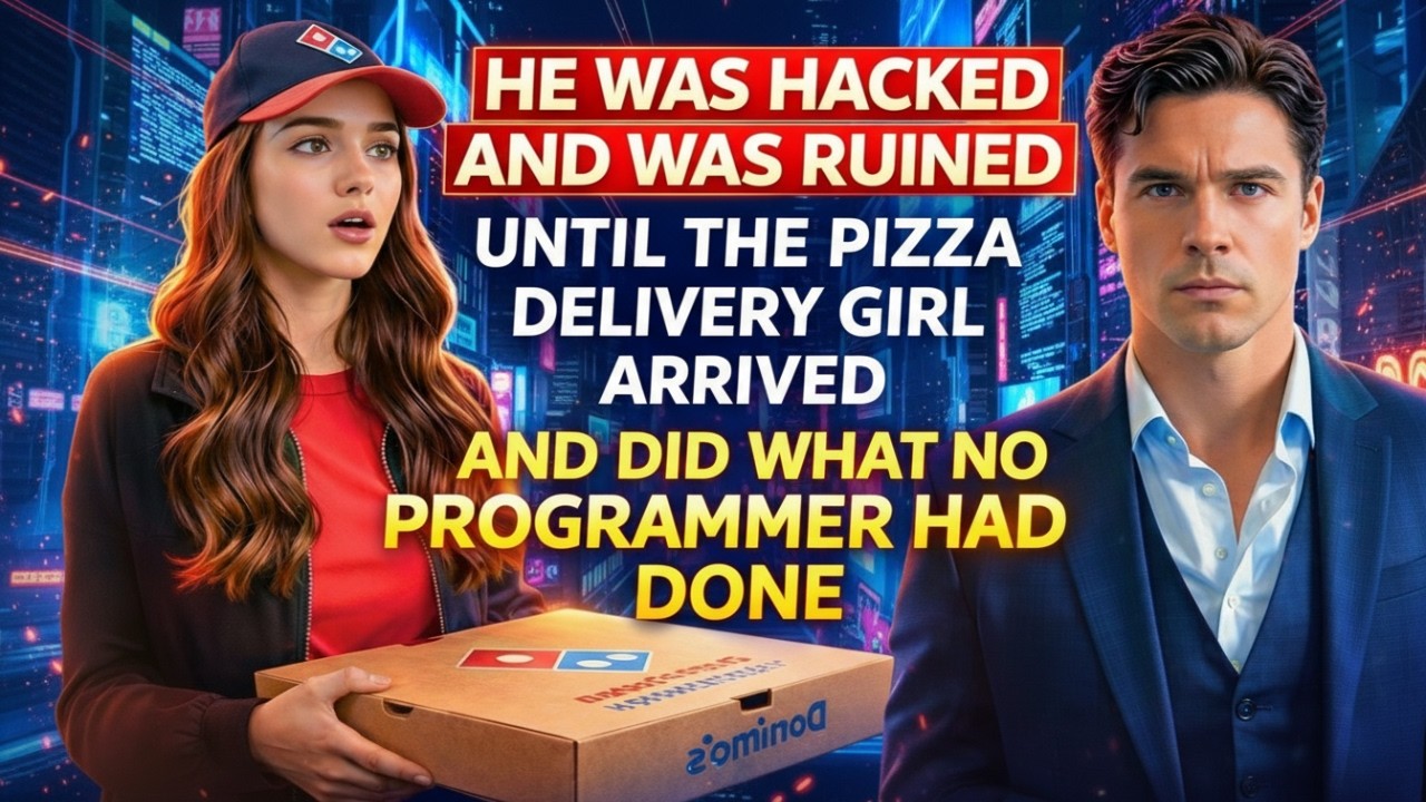 HE WAS HACKED and was RUINED… until the PIZZA DELIVERY GIRL arrived and did what no PROGRAMMER had