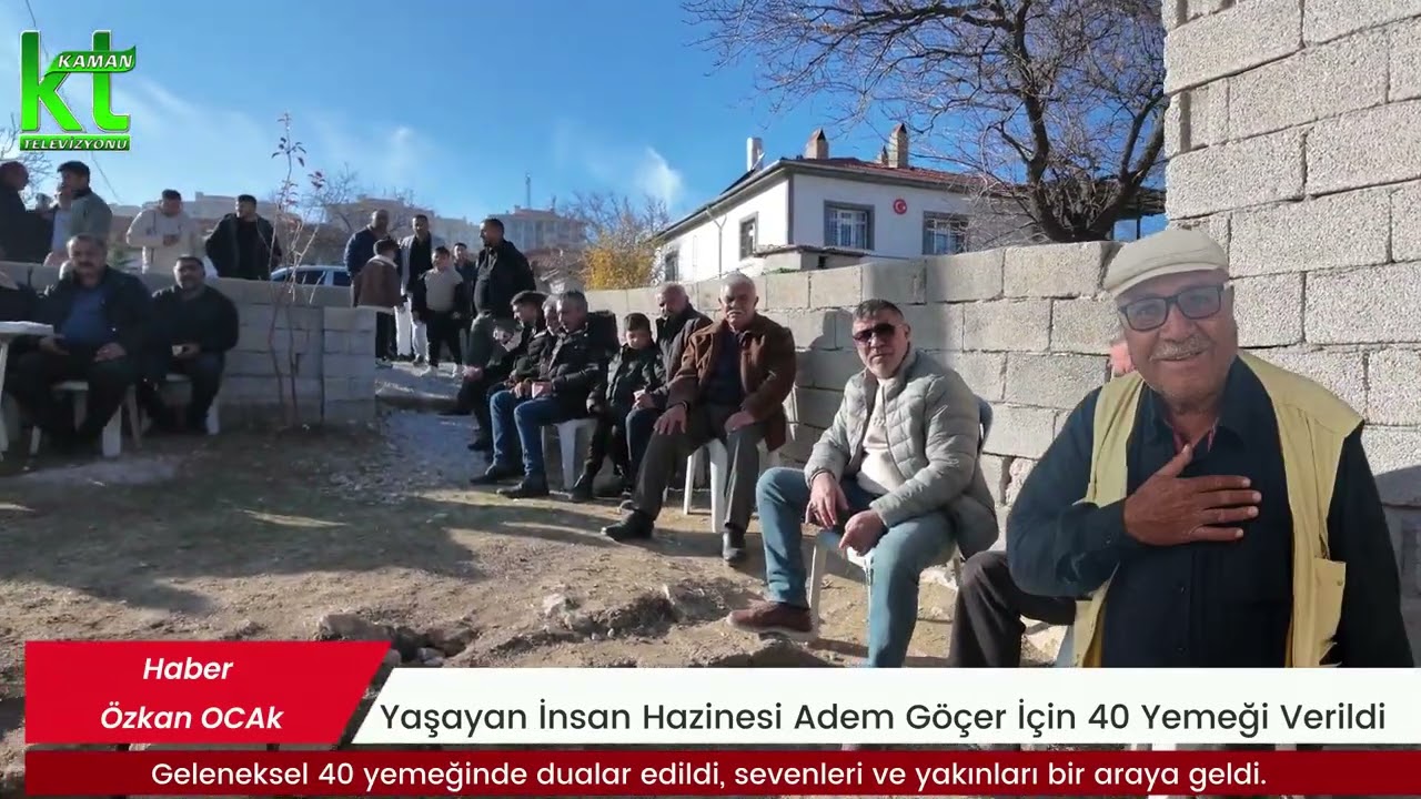 Yaşayan İnsan Hazinesi Adem Göçer İçin Duygulandıran 40 Yemeği