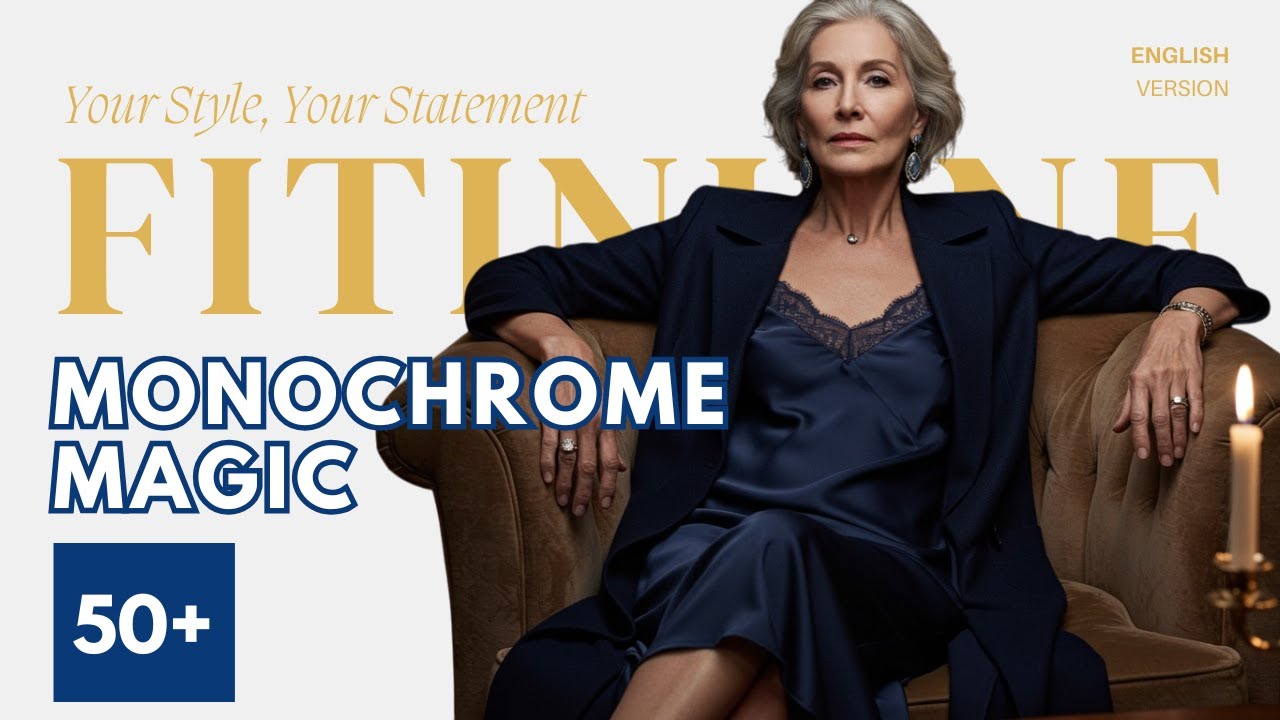 How to Master Monochrome Magic: Styling Tips for Women Over 50