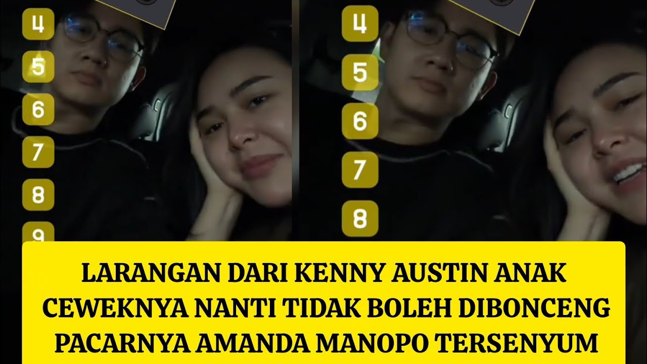 LARANGAN DARI KENNY AUSTIN ANAK CEWEKNYA NANTI TIDAK BOLEH DIBONCENG COWOK AMANDA MANOPO TERSENYUM