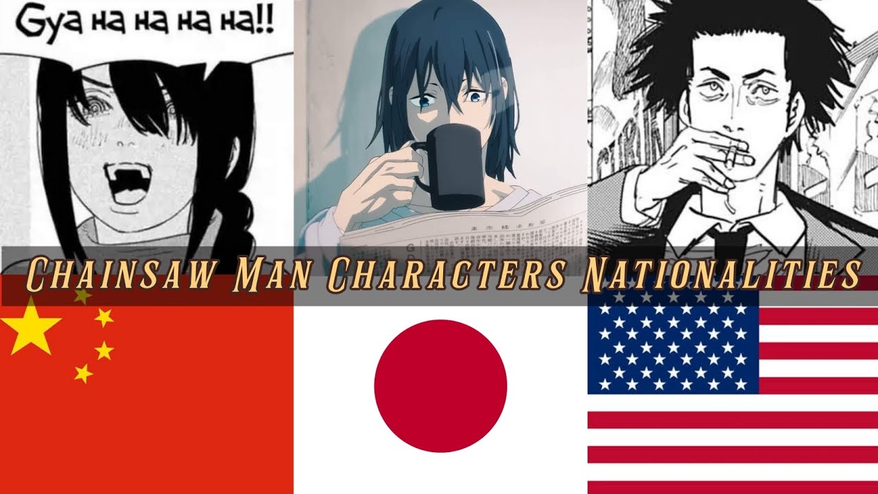 Chainsaw Man Characters and their Countries | Chainsaw man Manga 122