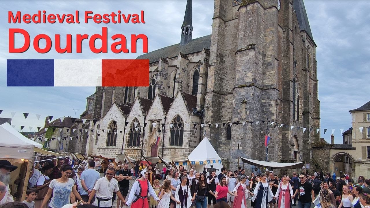 Medieval Festival | Fête Médiévale 2025 | Dourdan, France! ⚔️🏰